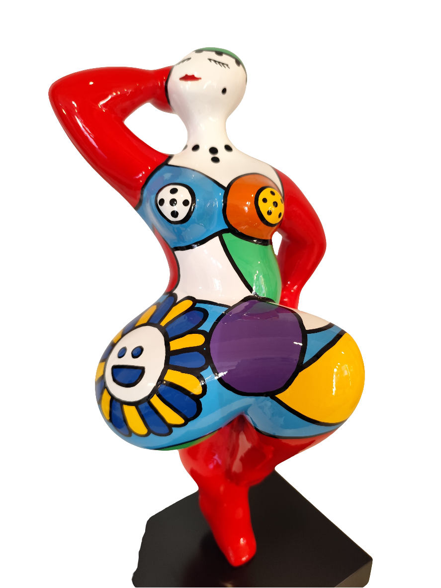 Sculpture femme couleurs Artyana Boutique des musées 
