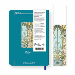 Carnet à élastique Mucha
