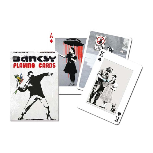 cartes à jouer banksy
