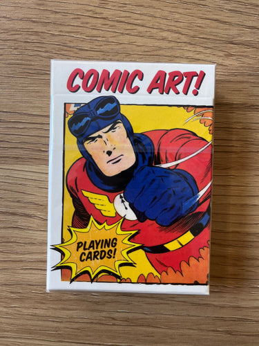 cartes à jouer comic art aix