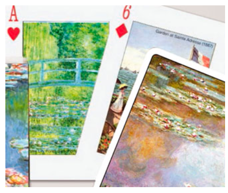 cartes à jouer monet aix