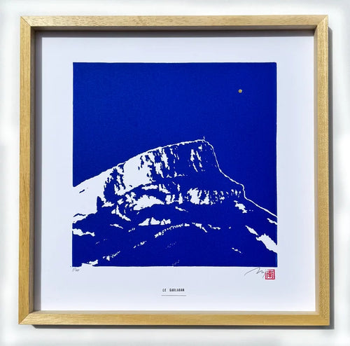 linogravure St Victoire aix en provence 
