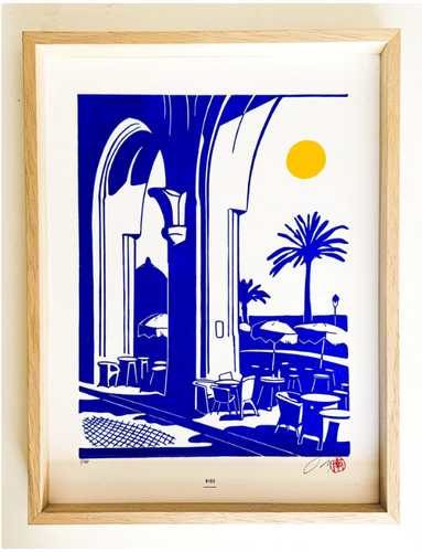 linogravure nice aix en provence