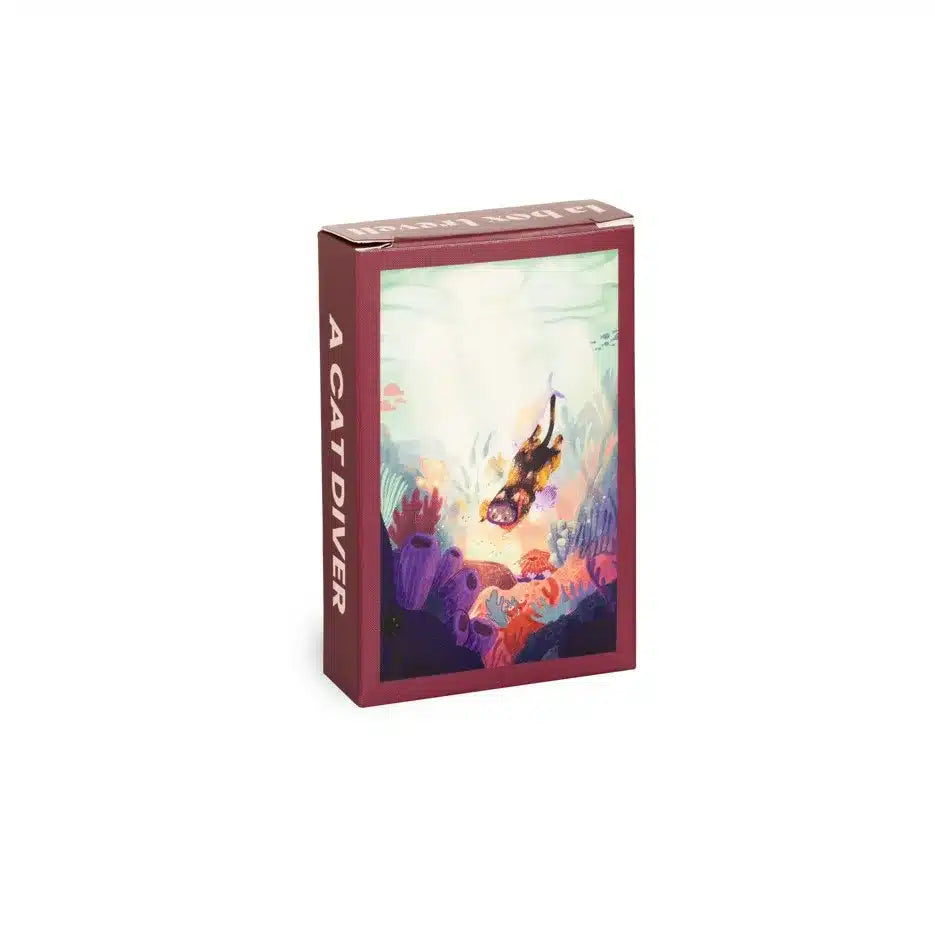 Mini Puzzle A cat Diver - Monhi
