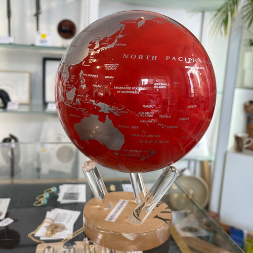 globe rotatif rouge aix en provence