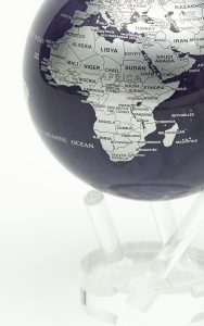 globe rotatif violet argenté aix en provence