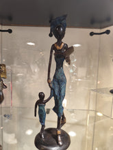 Load image into Gallery viewer, Sculptures Bronze Burkina Faso - 26 cm
