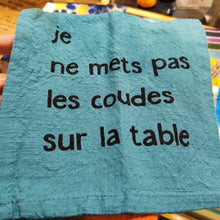 Charger l&#39;image dans la galerie, Serviettes de table
