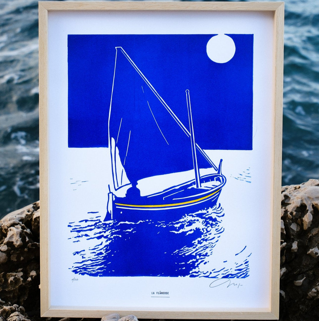 La flâneuse - Gravé du sud