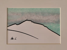 Charger l'image dans la galerie, Encres et papier de soie coloré Sainte Victoire Marie Lagarde
