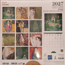 Load image into Gallery viewer, Calendrier Gustav Klimt 2027
