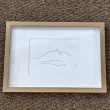 Load image into Gallery viewer, Encre originale Sainte Victoire - Mazart
