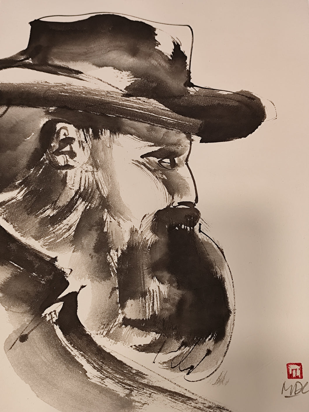 Profil Cézanne par Mauro De Giorgi