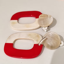 Charger l&#39;image dans la galerie, CLIPS boucles d&#39;oreilles laquées
