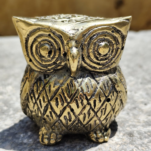 Hibou bronze artyana Aix en Provence 