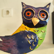 Charger l&#39;image dans la galerie, Hibou - Métal recyclé
