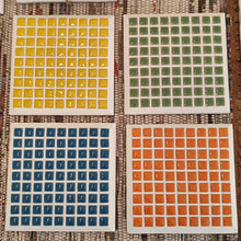 Load image into Gallery viewer, Sous verre mosaïque coloré façonnette artyana Aix en Provence 
