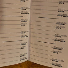 Load image into Gallery viewer, Carnet d&#39;adresses et de mots de passe
