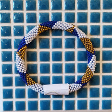 Load image into Gallery viewer, Bracelet en perles du Népal - Violet
