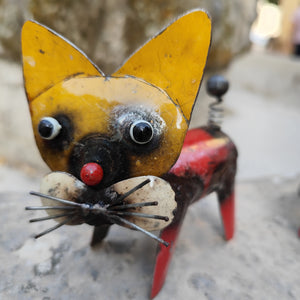 Chat métal