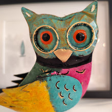 Charger l&#39;image dans la galerie, Hibou - Métal recyclé
