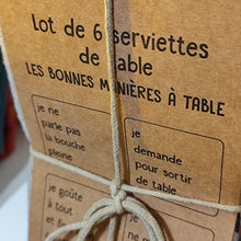 Charger l&#39;image dans la galerie, Serviettes de table
