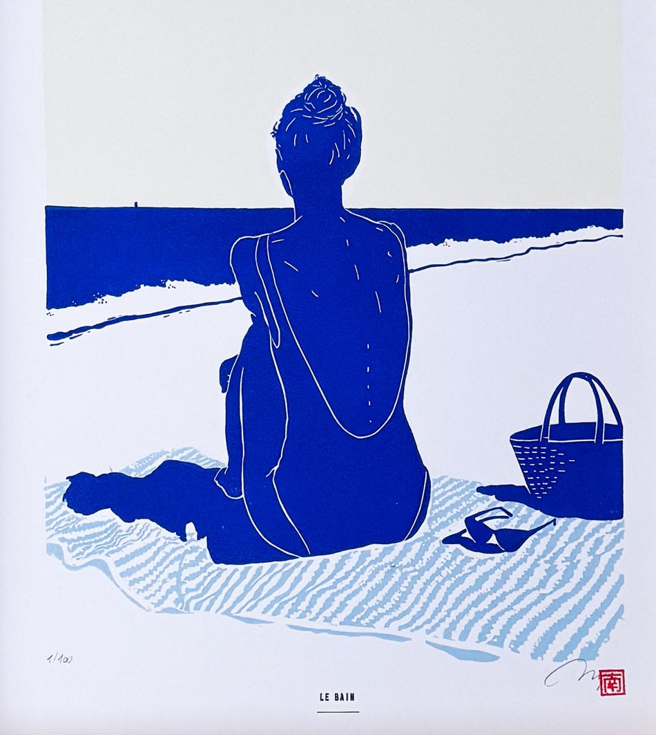 Le bain 3 - Gravé du sud