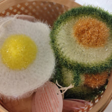Load image into Gallery viewer, Eponges coréennes Oeuf sur le plat
