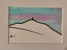Charger l'image dans la galerie, Encres et papier de soie coloré Sainte Victoire Marie Lagarde
