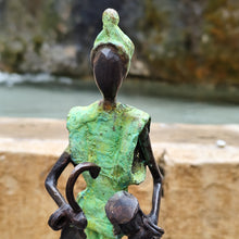 Load image into Gallery viewer, Les musiciens bronzes Burkina
