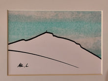 Charger l'image dans la galerie, Encres et papier de soie coloré Sainte Victoire Marie Lagarde

