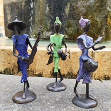 Load image into Gallery viewer, Les musiciens bronzes Burkina
