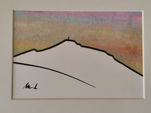 Charger l'image dans la galerie, Encres et papier de soie coloré Sainte Victoire Marie Lagarde

