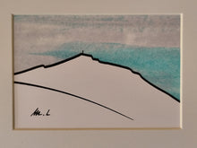 Charger l'image dans la galerie, Encres et papier de soie coloré Sainte Victoire Marie Lagarde
