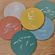 Charger l'image dans la galerie, Lot de 6 sous-verres Aix - Mazart
