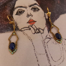 Load image into Gallery viewer, Boucles d&#39;oreilles Sodalite
