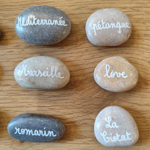 Bol 15 galets thème Provence