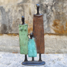 Charger l'image dans la galerie, La Famille - Bronze Burkina
