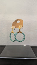 Load image into Gallery viewer, Mini créoles "Justine"

