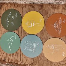 Load image into Gallery viewer, Lot de 6 sous-verres Aix - Mazart
