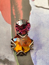 Load image into Gallery viewer, Boucles d&#39;oreilles verre orange
