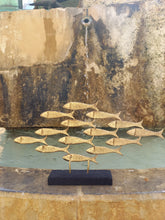 Charger l&#39;image dans la galerie, Banc de poissons Bronze
