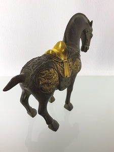 Cheval TANG - bronze patiné