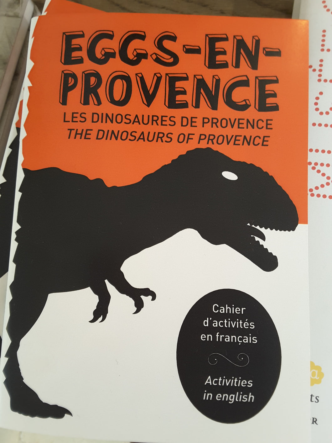 Cahier d'activités  Eggs-en-Provence