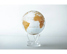 Charger l&#39;image dans la galerie, MOVA Globe rotatif - Blanc et doré
