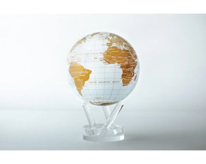 MOVA Globe rotatif - Blanc et doré