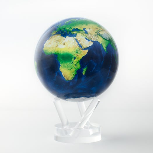 globe rotatif vue satellite aix en provence